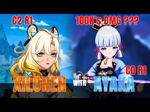 AYAKA 100K's DMG  ????? | Genshin Impact