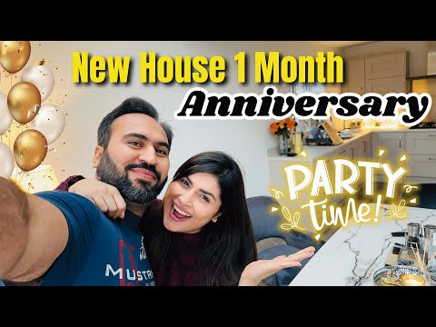 Officially It's Our 1 Month Anniversary Of New House | Indian Couple New House UK