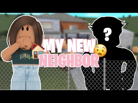 MY NEW NEIGHBOR! | Roblox Bloxburg Family Roleplay | **WITH VOICE**