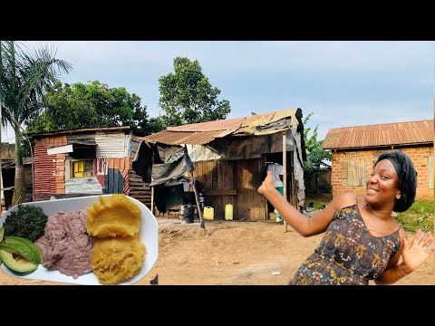 African village lifestyle// 5star restaurant in my village Uganda #shortsvideo