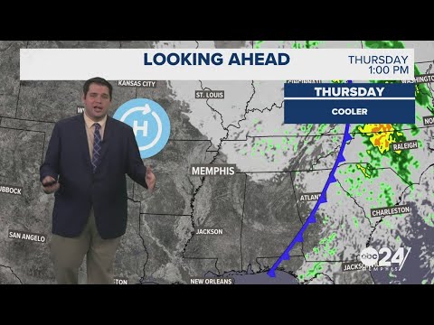 Cooler and dry end to the week in Memphis