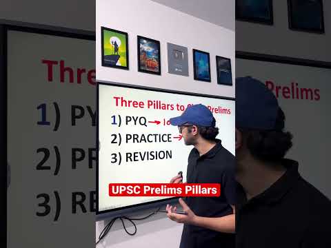 3 Pillars to Clear Prelims | UPSC CSE