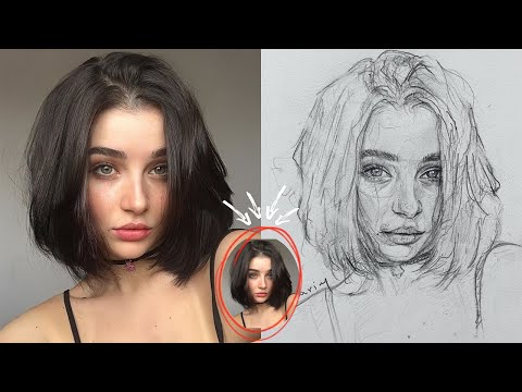 Are you ready to take your portrait drawing skills to the next level? 🌟