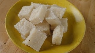 Fresh Nariyal Barfi | Sanjeev Kapoor Khazana