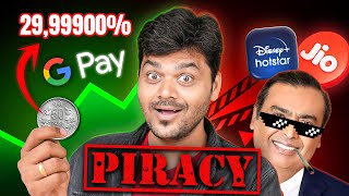 29,99,900% Return, Piracy ISSUE, Elon musk Political,  Jiohotstar, FAKE Court | Tamil Tech NEWS 112