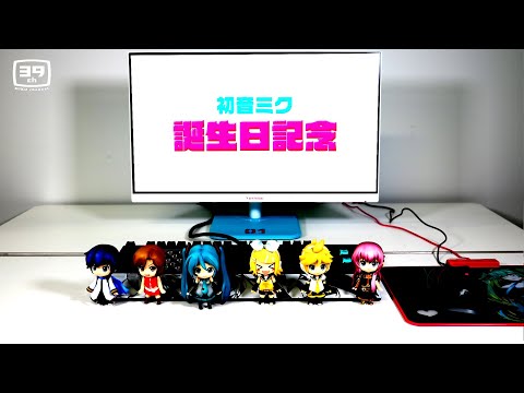 【初音ミク誕生日記念】コマ撮りアニメ ／「Starry Song」 by colate【Hatsune Miku】