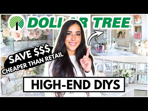 *NEW* $1 Dollar Tree High-End DIYS for 2023! ⭐ GENIUS HOME HACKS