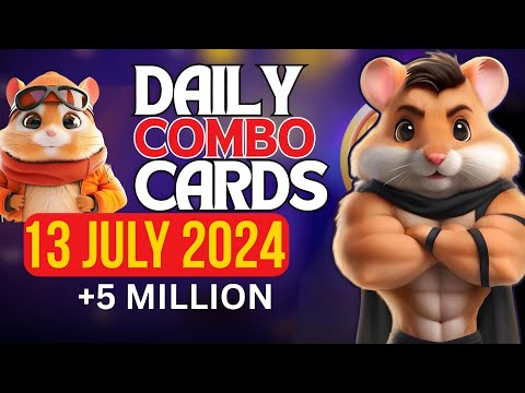 13 July Hamster Kombat Daily Combo Today