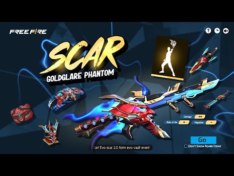 Ob47 Evo Scar 2.0 Free Fire | New Event Free Fire Bangladesh Server | Free Fire New Event