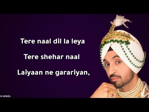 Thug Life (Lyrics) - Diljit Dosanjh ft. Jatinder Shah