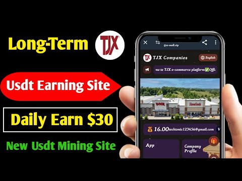 Instant $30 USDT | USDT Mining Site 2024 | New Online Income Site | Free Usdt Mining Site