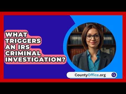 What Triggers An IRS Criminal Investigation? - CountyOffice.org