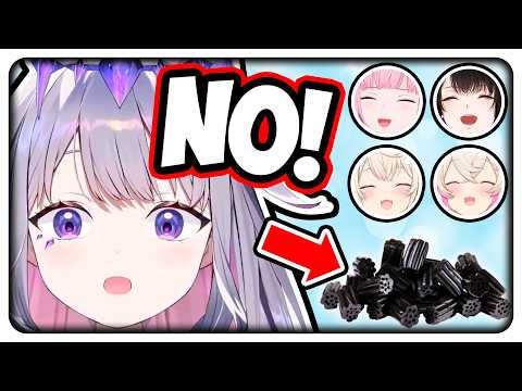 Biboo sounds like a 5 year old when she says "No" to black licorice 【Hololive EN】