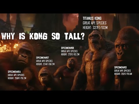 5 Reasons why Kong Is BIGGER THAN Every Great Apes Seen