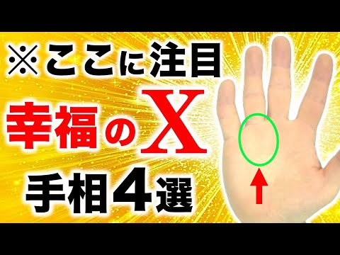 【手相】コレが有ったら幸せ爆増！幸福の交差点手相４選【融合開花太陽線・三位一体太陽線】