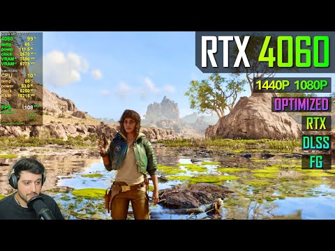 RTX 4060 - Star Wars: Outlaws - Optimized Settings, RT, DLSS, FG