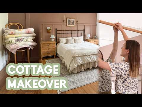 DIYing my DREAM English Cottage Bedroom Makeover