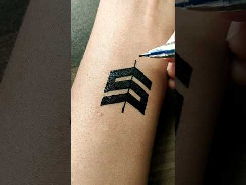 Wow 😳 kya mast design hai ......#asmr #tattoo #temporarytattoo