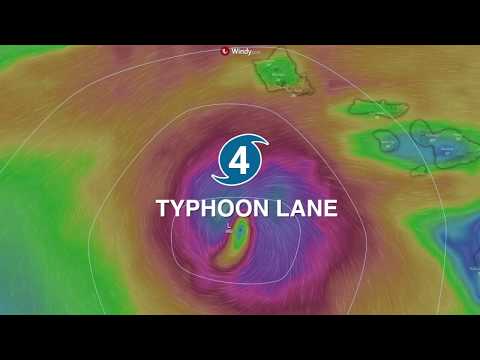 Typhoon Lane heads to Honolulu. Here's the forecast