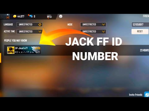 Jack ff Id number Jack no jack ff free fire I'd #shorts #jackff #gwreeju