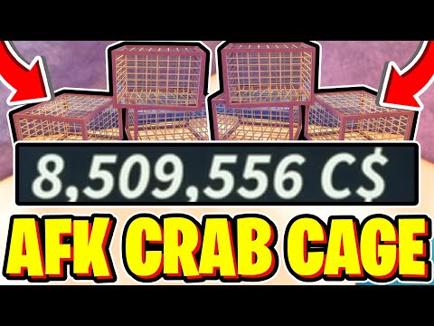 How To AFK FARM SEA MINES & USE CRAB CAGE MACRO In Fisch! Roblox