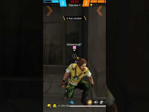 Hacker detected on free fire gameplay