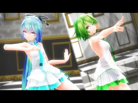 【MMD】Tda式改変GUMI、ミクで『ヒバナ』