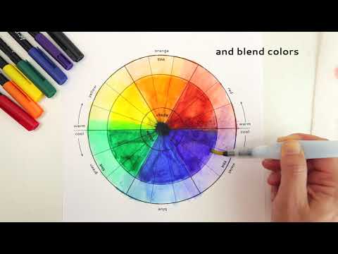 Color Wheel with Babble Dabble Do