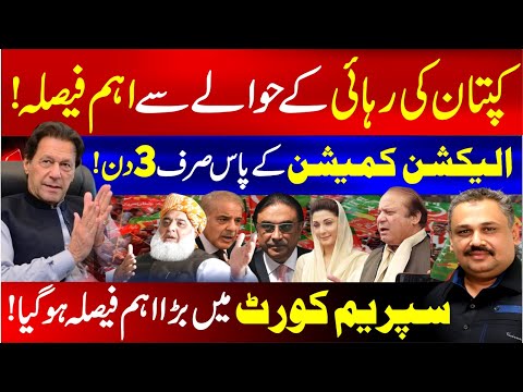 Supreme Court Big Decision | Election Commission Trapped | Imran khan Release ? | Rana Azeem