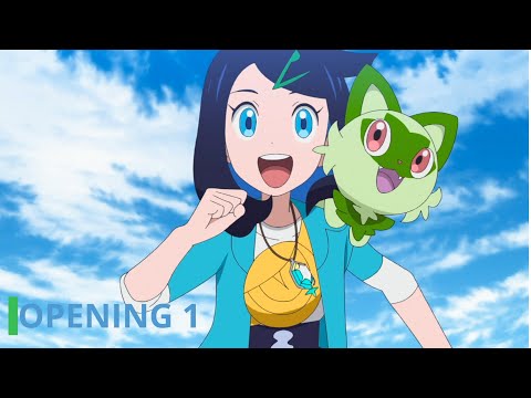 「Creditless」Pokémon Horizons OPENING 1 - 『Dokimeki Diary』4K 60FPS | CC