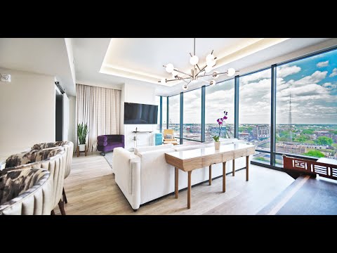 $2500 per Night Suite TOUR! Downtown NASHVILLE Luxury Modern Hotel Penthouse