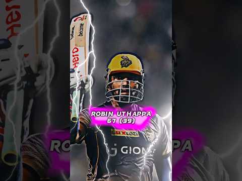 CSK vs KKR || This Match ipl 2014 || Robin Uthappa 67 (39) || #shorts #ipl2014