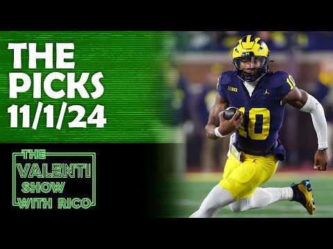 The Picks | 11/1/24 | The Valenti Show with Rico