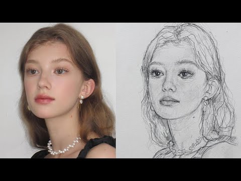 Creating Realistic Portraits: Step-by-Step with the Loomis Method