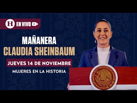 La Mañanera del Pueblo de Claudia Sheinbaum 14/11/24 | El Heraldo de México