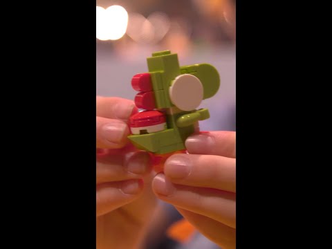 Think you could build your own LEGO Yoshi this fast? #Yoshi #Nintendo #Shorts