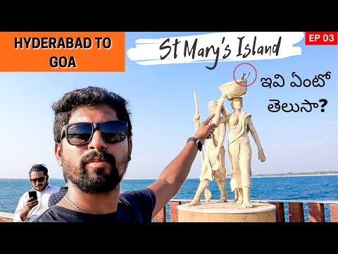 St Mary's Island, Udupi Karnataka | Hyderabad to Goa EP03