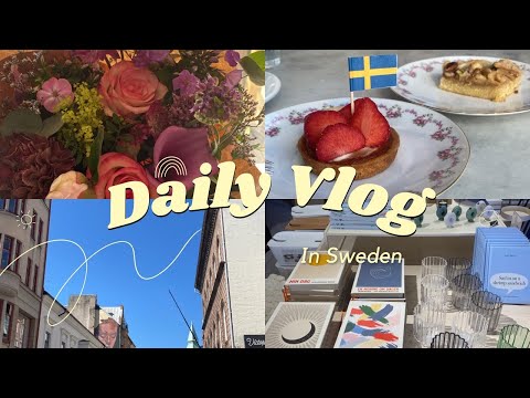 【Vlog】北欧生活の始まり-midsummer/ shopping/ nature