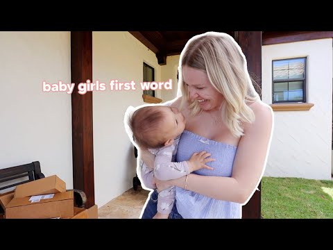 baby girl's first word, mistake at the restaurant + kids testing scores!!