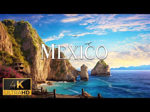 Wonders of The MEXICO (4K Video UHD) - Relaxing Piano Music With The Most Amazing Places