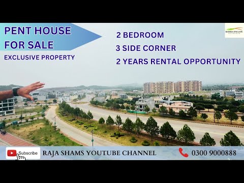 Pent House For Sale In Bahria Enclave Islamabad With 2 Year Rental Opportunity ||