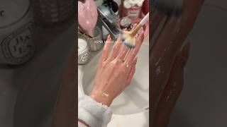 🧴☁️🐇ASMR Handcare routine #nailcare #facial #selfcareroutine #athomespaday #selfcare