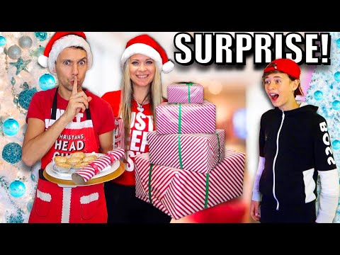 We SURPRISED him with CHRISTMAS DAY in NOVEMBER 🎁