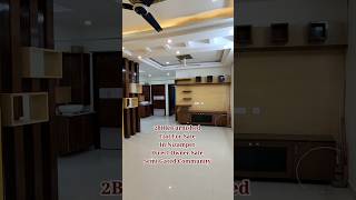 Furnished 2BHK Flat For Sale in Nizampet - Semi Gated Community - Direct Owner Sale : 7989674885