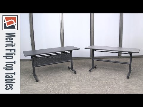 Nesting Tables | NBF Signature Series Merit Flip Top Tables | National Business Furniture