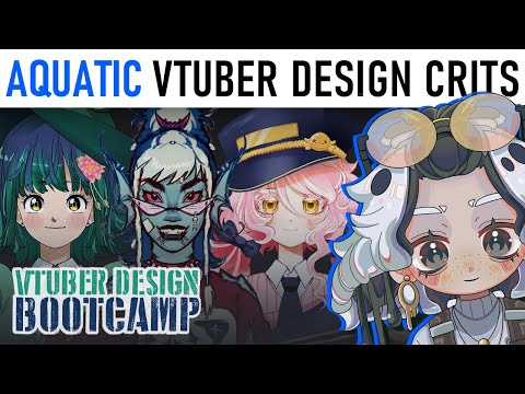 🌊AQUATIC Vtuber Design Critiques 🎨