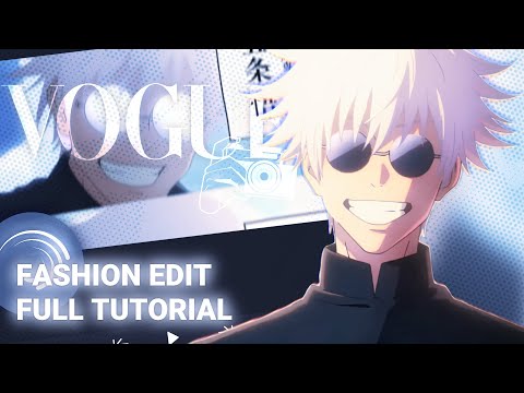 Gojo Edit/AMV || Fashion - Full Tutorial