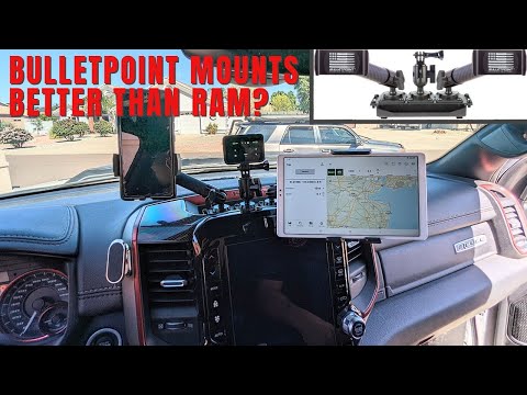 How GOOD is the BulletPoint Mounting System? - Ram Rebel Install