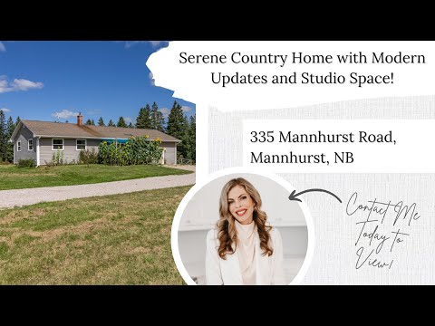 SOLD - Serene Country Home with Modern Updates and Studio Space!