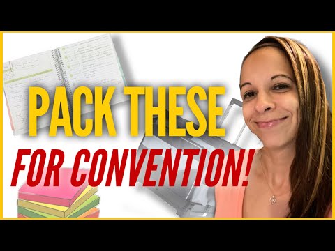 FPEA Homeschool Convention || 10 things to pack for any homeschool convention